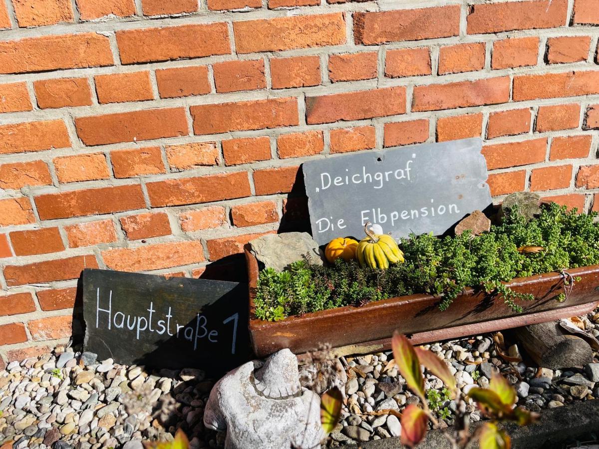 Deichgraf „Die Elbpension“ Dornburg  Exterior foto